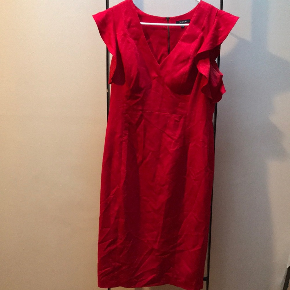Red dress by XOXO